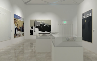Rendering Mostra Luca Vernizzi - triennale Milano