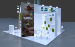 Progetto stand BiotoBio - Sana